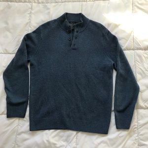 Jos. A. Bank Navy Blue Sweater Pullover - Medium